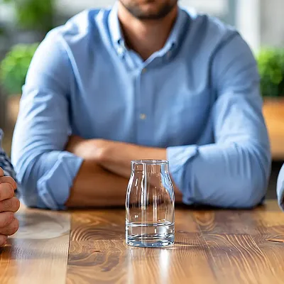 People in a counselling session